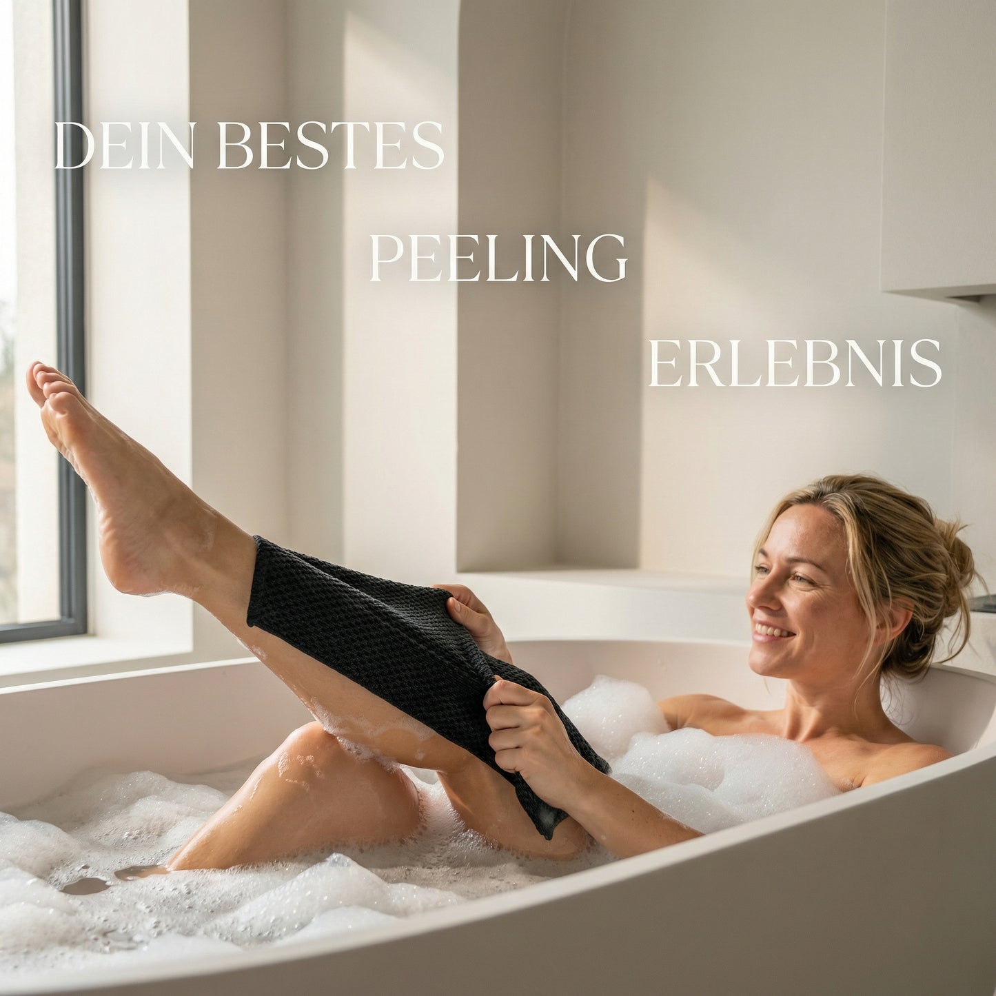 Renuvia SilkTouch - antibakterielles Peeling-Duschtuch