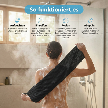 Renuvia SilkTouch - antibakterielles Peeling-Duschtuch
