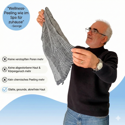 Renuvia SilkTouch - antibakterielles Peeling-Duschtuch