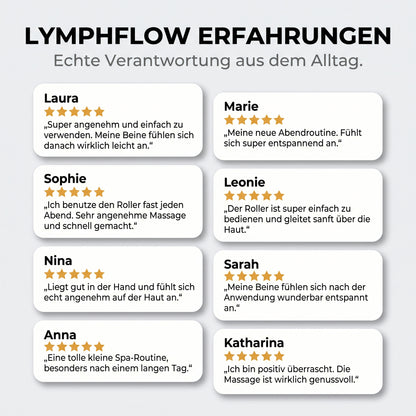 Renuvia LymphFlow - Massageroller für leichte Beine