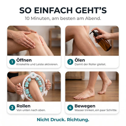Renuvia LymphFlow - Massageroller für leichte Beine